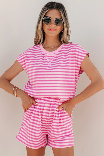 Bubble Gum Stripe Set