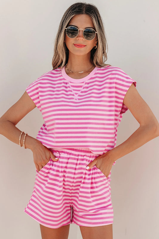 Bubble Gum Stripe Set