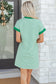 Double Mint Stripe Dress