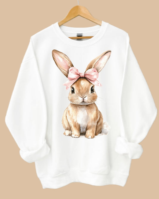 Fluffy Bunny Relaxed Fit Sweatshirt