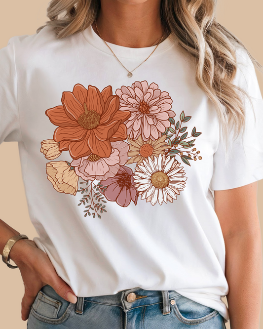 Pretty Bouquet Relaxed Fit T-shirt