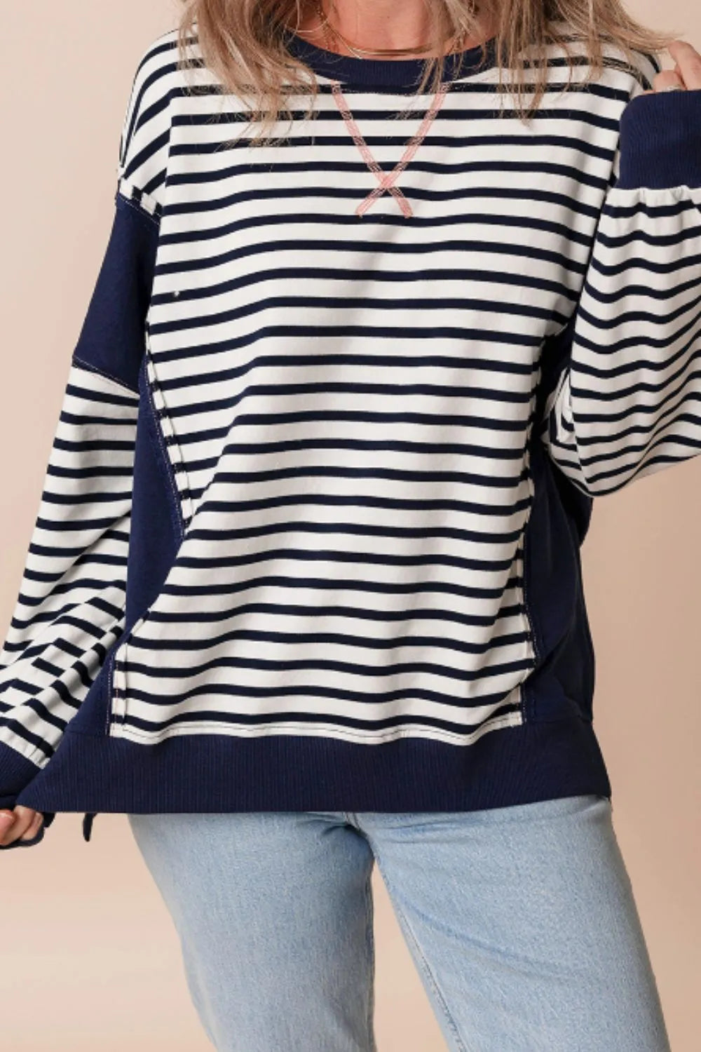 The Nantucket Stripe Sweatshirt