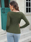 Round Neck Long Sleeve Not-so-basic Tee