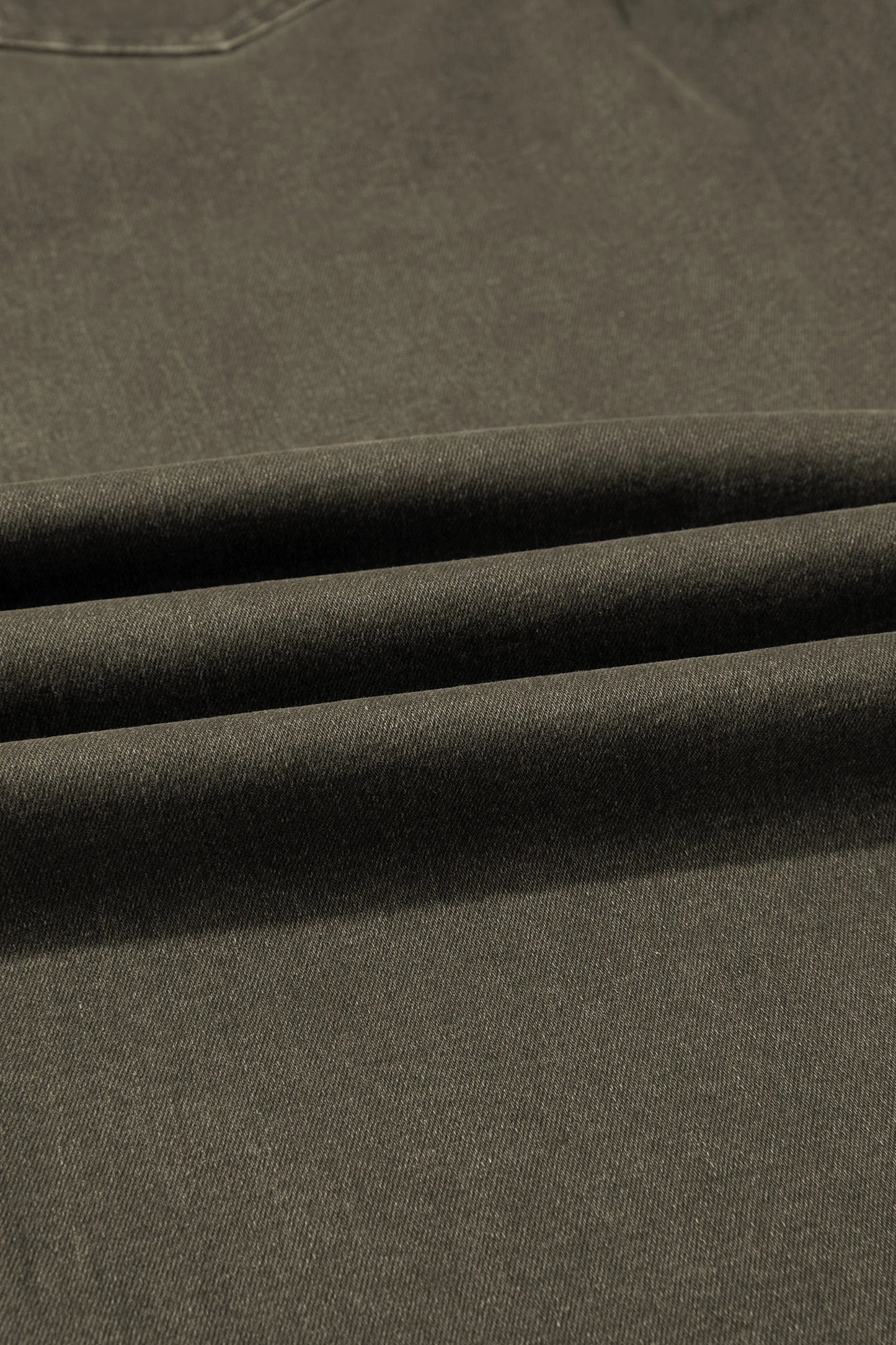 The Easy Autumn Barrel Jeans (Moss Colour)