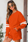 Fall Days Varsity Stripe Sweatshirt Set (Multiple Colours)
