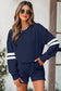 Fall Days Varsity Stripe Sweatshirt Set (Multiple Colours)